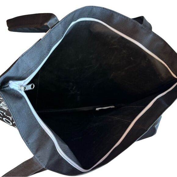 Beach Bag Canvas Tote Imprnted Playa del Carmen NWOT - Picture 3 of 6